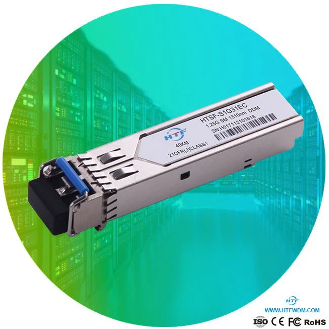 SFP Волокно Трансивер 1.25G 40km 1310nm SFP DFB