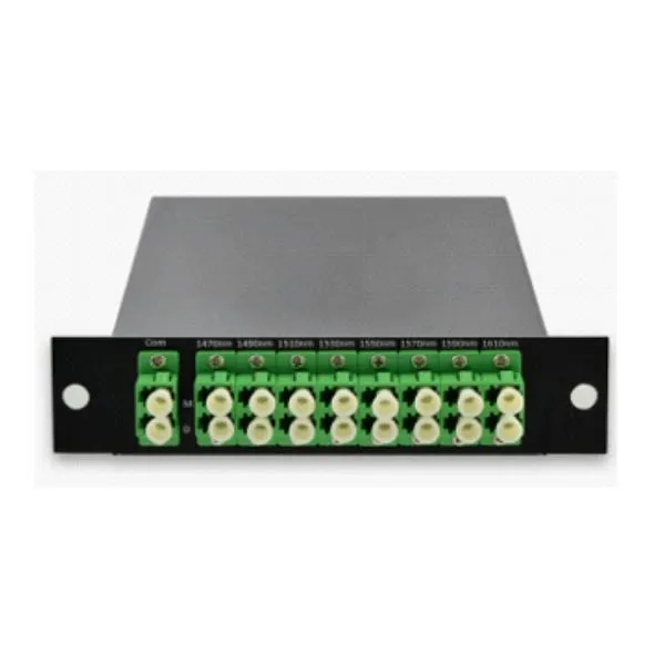 16-канальный подключаемый модуль LGX CWDM MUX DEMUX с одним оптоволоконным кабелем